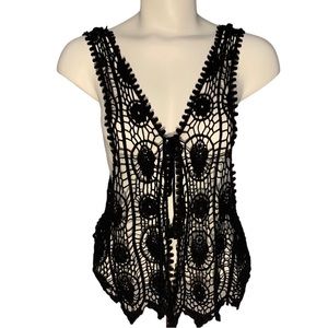 Live HAPPY CROCHETED VEST